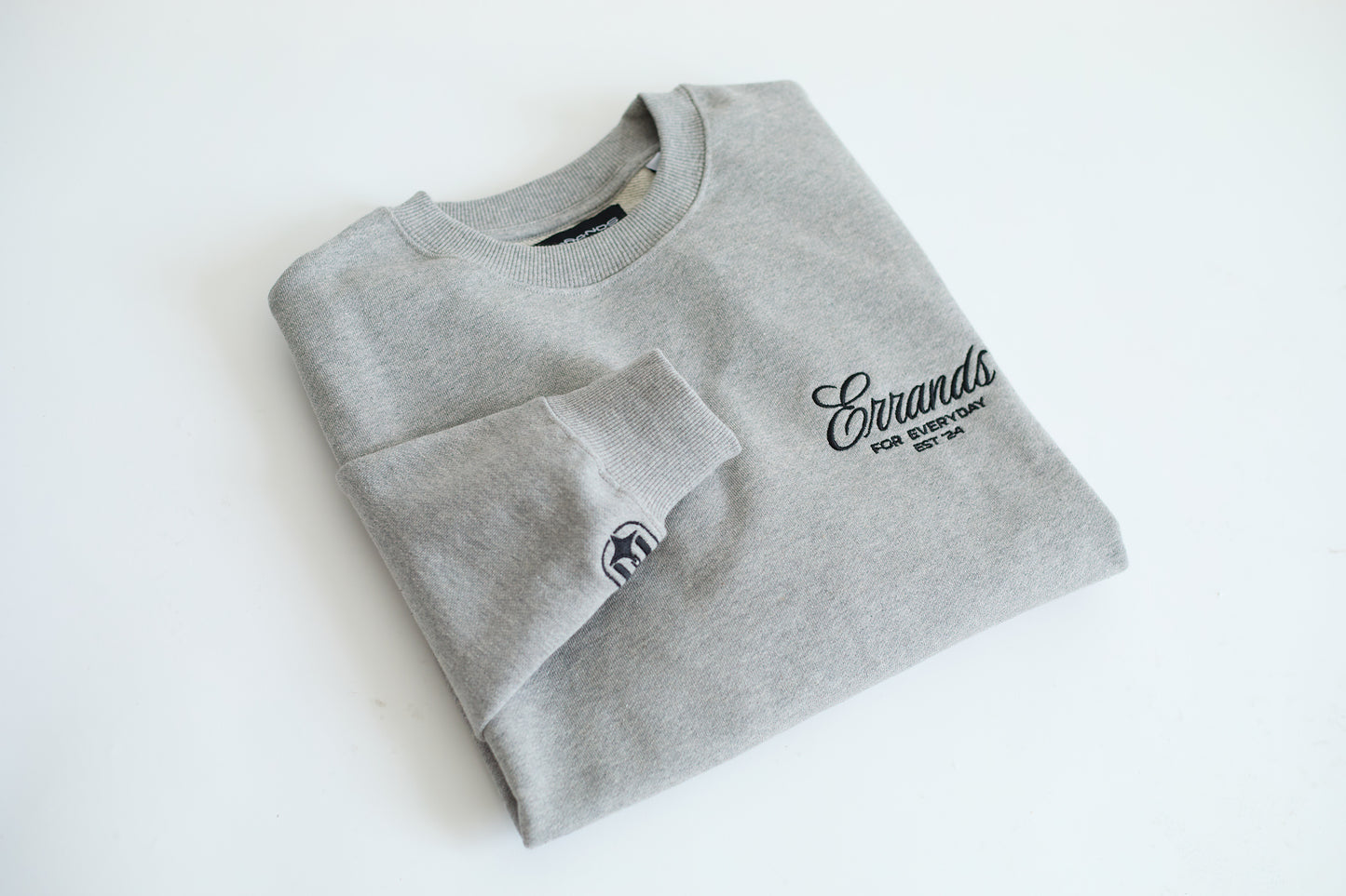 For Everyday Errands Crewneck Grey