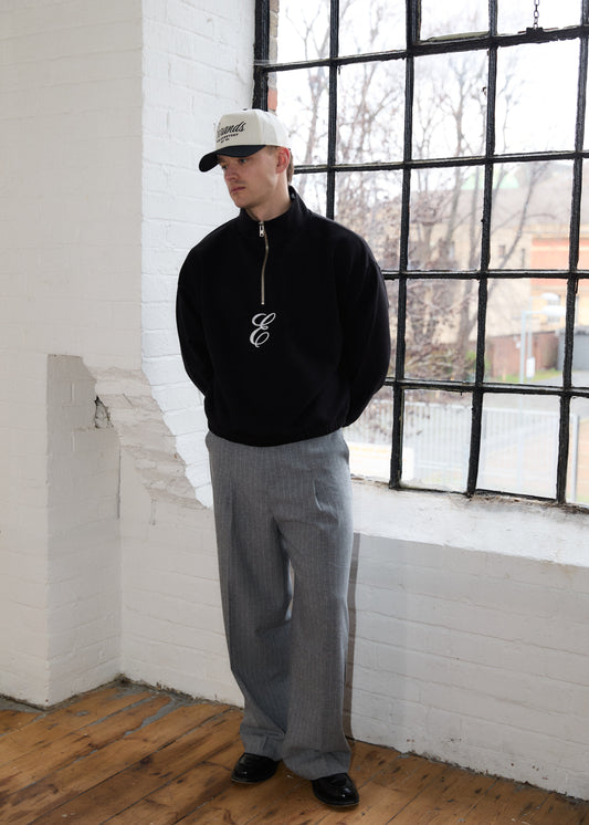 ERRANDS Boxy Quarter Zip