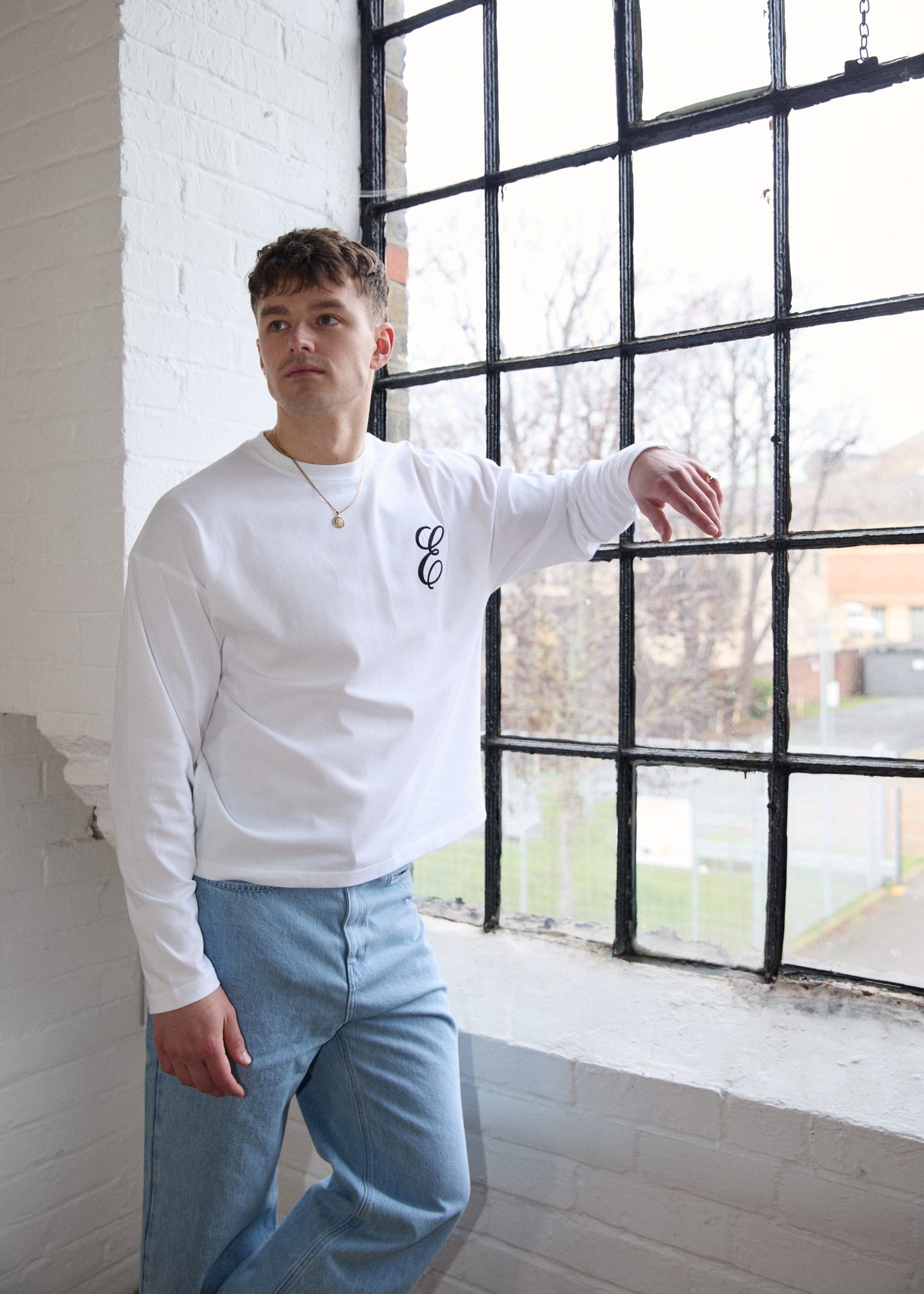 ERRANDS Boxy Long Sleeve T-shirt