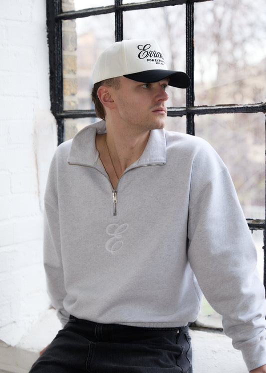 ERRANDS Boxy Quarter Zip